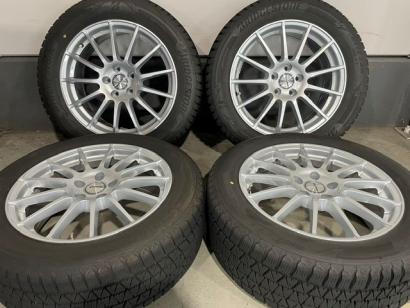 ブリヂストン　ブリザック　DM-V3　235/55R18　スタッドレスアルミセット