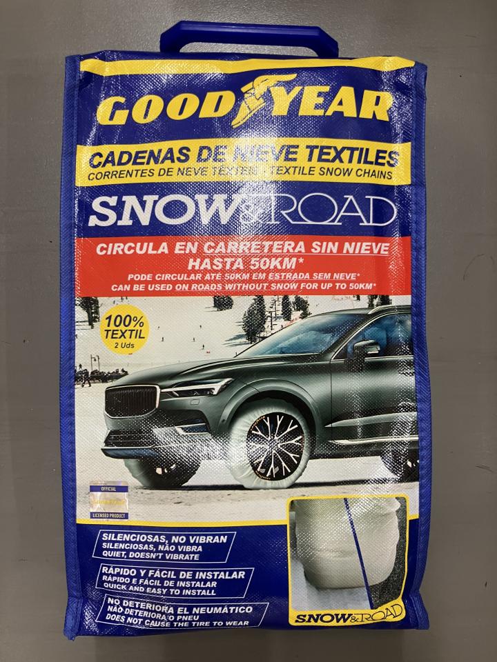 GOODYEAR（グッドイヤー）　布製タイヤチェーン SNOW & ROAD（スノーソックス）